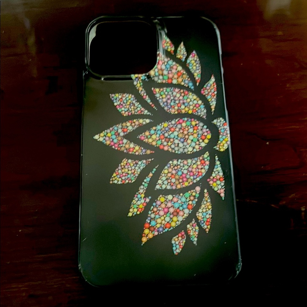 iPhone 13 Pro Max Colorful Lotus Phone Case